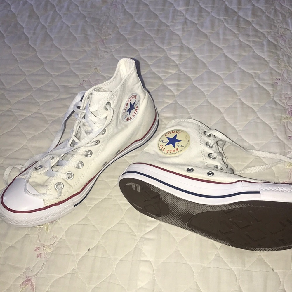 Used white converse